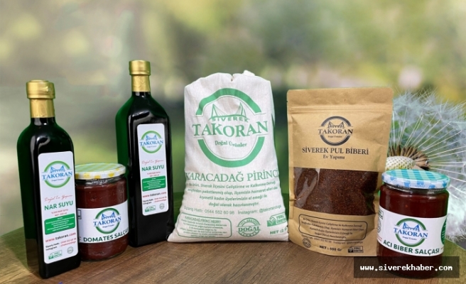 Siverek’te bir ilk… Yüzde yüz yerli ve doğal ürün markası TAKORAN DOĞAL ürünleri satışa çıkardı