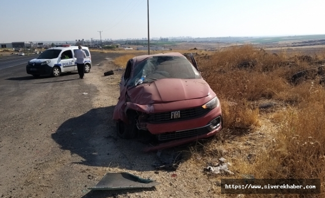 Siverek'te kaza: 2 yaralı
