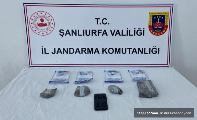 Şanlıurfa'da uyuşturucu operasyonunda 2 zanlı tutuklandı