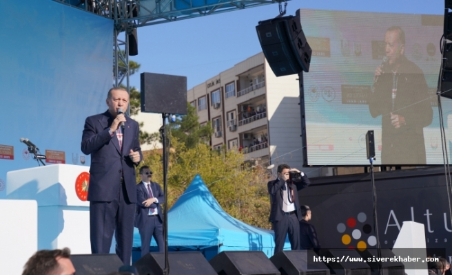 Cumhurbaşkanı Erdoğan Urfa’da konuştu!