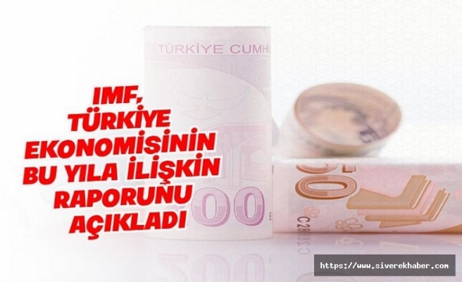 IMF, Türkiye ekonomisinin bu yıla ilişkin raporunu açıkladı