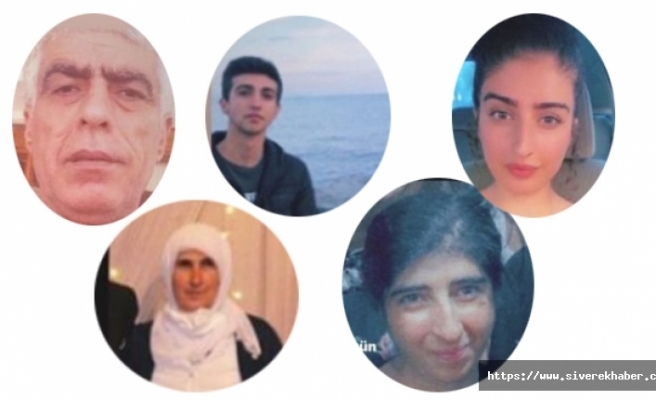 Siverekli 5 kişilik aile Adana'da enkaz altında kaldı