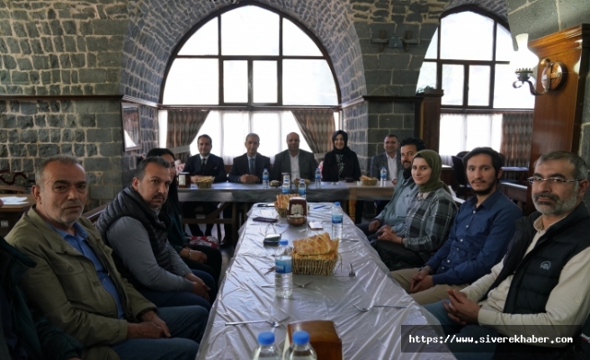 AK Parti Şanlıurfa Milletvekili Adayı Dusak Gazetecilerle bir araya geldi