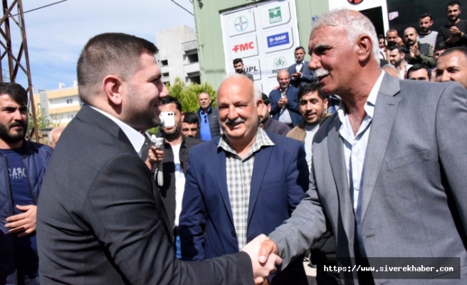 Mustafa Hakkı Bucak Hilvan'da seçim bürosunun açılışına katıldı