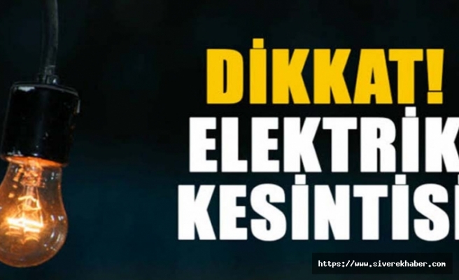 Dicle Elektrik Siverek'te elektrik kesintisi yaşanacağını duyurdu