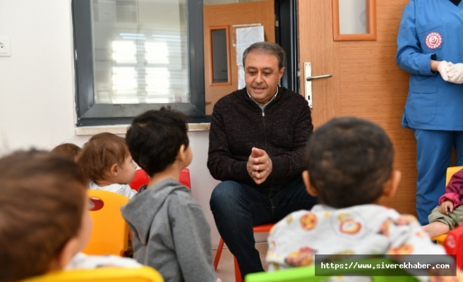 Vali Şıldak'tan Çocuk evlerine denetim