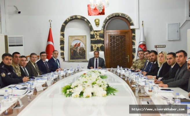 Siverek’te kuduz tedbirleri toplantısı düzenlendi