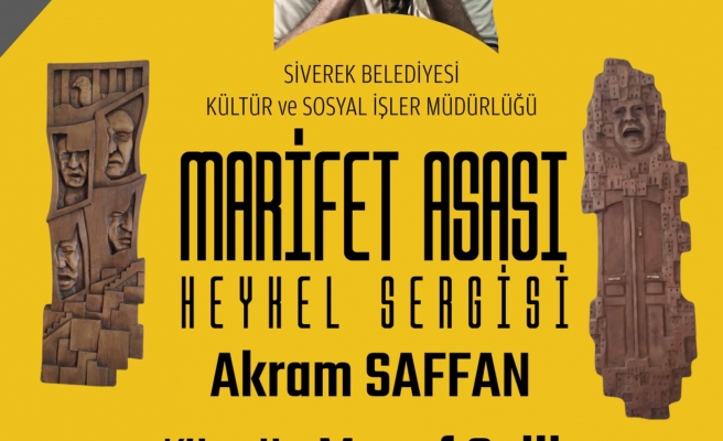 Siverek Belediyesi’nden “Marifet Asası Heykel Sergisi”
