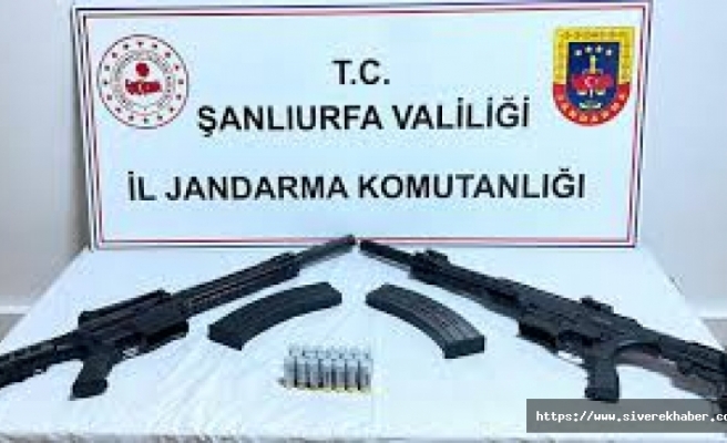Şanlıurfa’da ruhsatsız silah operasyonları
