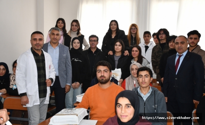 Başkan Bucak'tan üniversite öğrencilerine anlamlı ziyaret