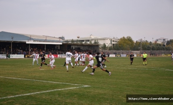 Siverek Belediyespor, Malatya deplasmanından 3 puanla döndü