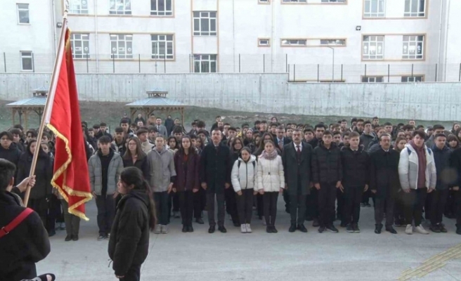 Şanlıurfa’da tüm okullarda 1 dakikalık saygı duruşu