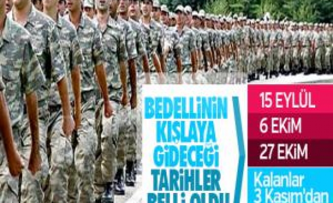 Bedellide ilk celpte 12 bin kişi gidecek