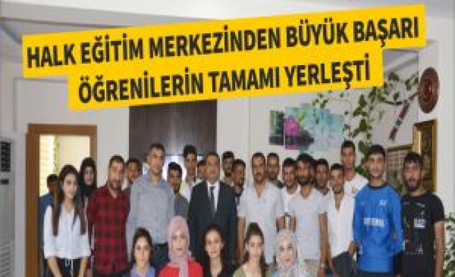 Halk Eğitim Merkezinden Büyük Başarı