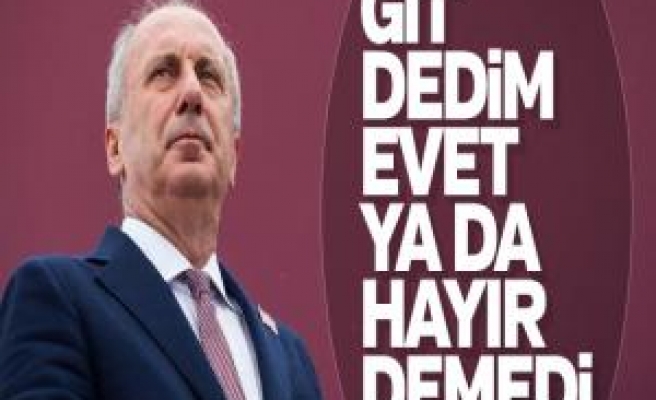 Muharrem İnce, Kılıçdaroğlu'ndan genel başkanlığı istedi