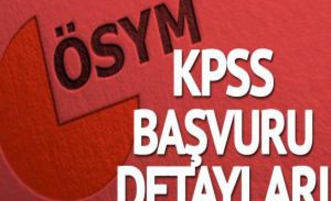 Orta öğretim KPSS başvuruları ne zaman sona erecek?