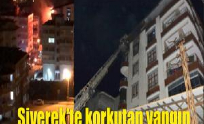 Siverek'te korkutan yangın