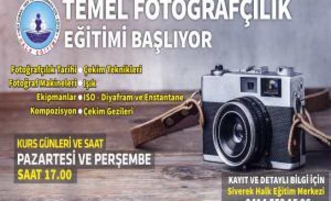 TEMEL FOTOĞRAFÇILIK EĞİTİMİ