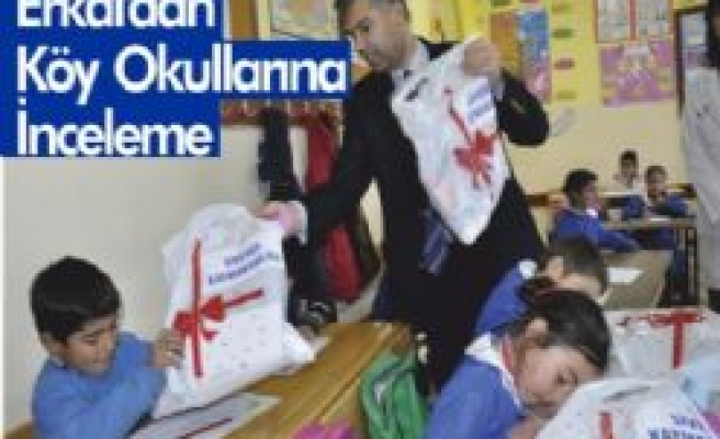 İlçe Kaymakamı Erkal'dan Köy Okuluna Ziyaret