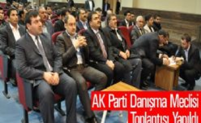AK Parti İlçe Danışma Meclis Toplantısı Yapıldı