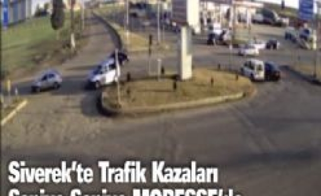 MOBESE Kameralarına Yansıyan Trafik Kazaları