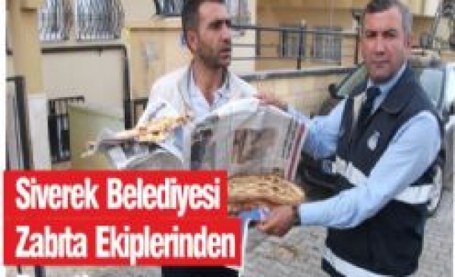 Siverek Belediyesi Zabıta Ekiplerinden Denetim