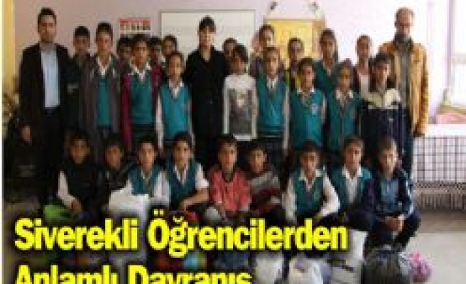 Siverek Metin Gençdal İlk ve Orta Okulundan Örnek Davranış