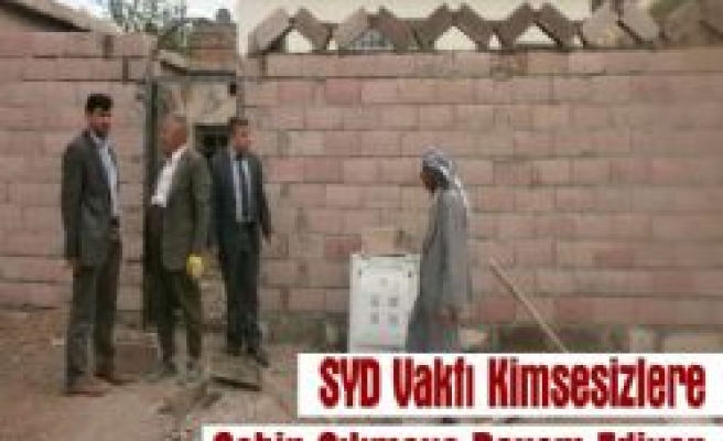 SYD Vakfı Kimsesizlere Sahip Çıkmaya Devam Ediyor