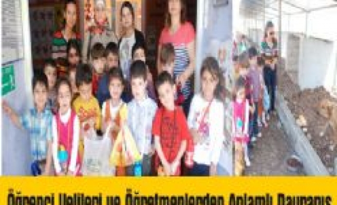  Öğrenci Velileri ve Öğretmenlerden Anlamlı Davranış 