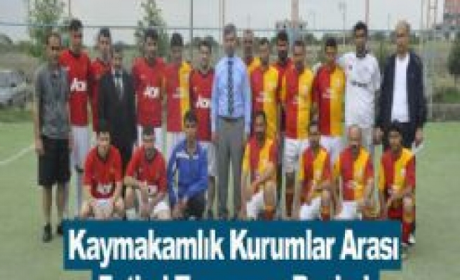 Siverek Kaymakamlığı Kurumlar Arası Turnuva Başladı