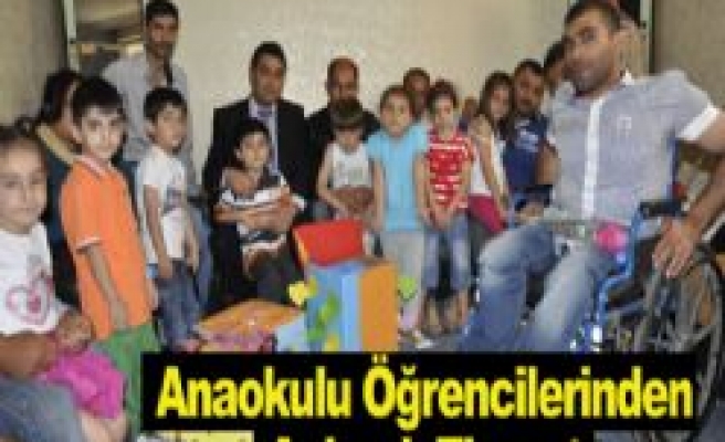 Anaokulu öğrencilerinden anlamlı ziyaret 