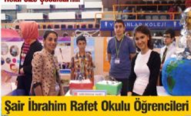 Şair İbrahim Rafet Okulu Öğrencileri Proje Tasarımında Dünya Birincisi