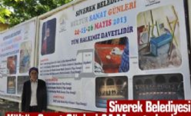 Siverek Belediyesi Kültür Sanat Günleri 24 Mayıs'ta başlıyor 
