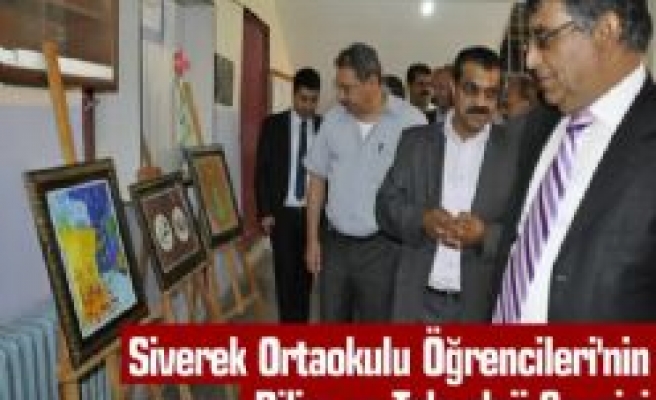 Siverek Ortaokulu Öğrencileri'nin Bilim ve Teknoloji Sergisi