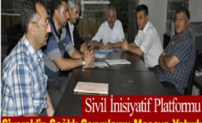 Sivil İnisiyatif Platformu Sağlık Sorunlarını Masaya Yatırdı