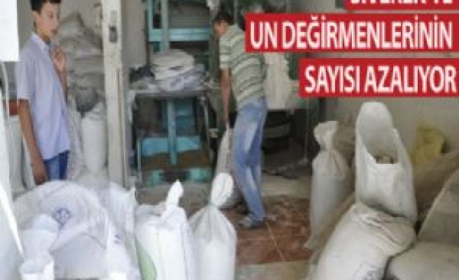 Siverek'te Un Değirmenlerinin Sayısı Azalıyor