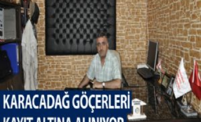 Karacadağ Göçerleri Kayıt Altına Alınıyor