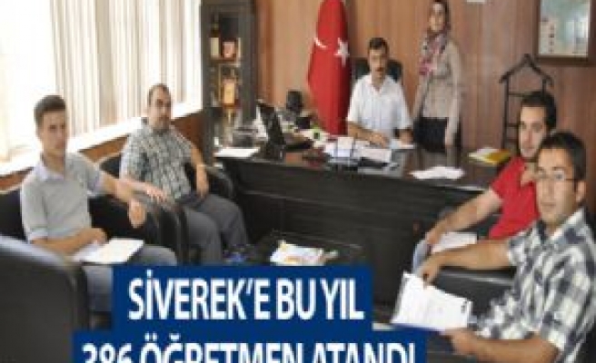 Siverek'e Bu Yıl 386 Öğretmen Ataması Yapılacak