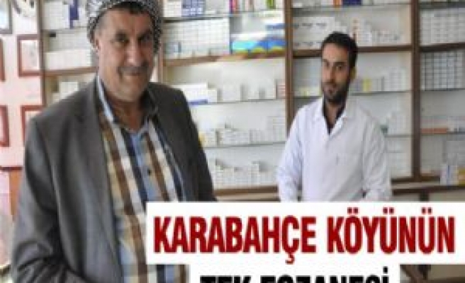 Karabahçe Köyünün Tek Eczanesi 