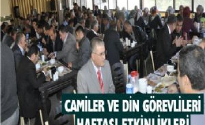 Camiler ve Din Görevlileri Haftası Etkinlikleri