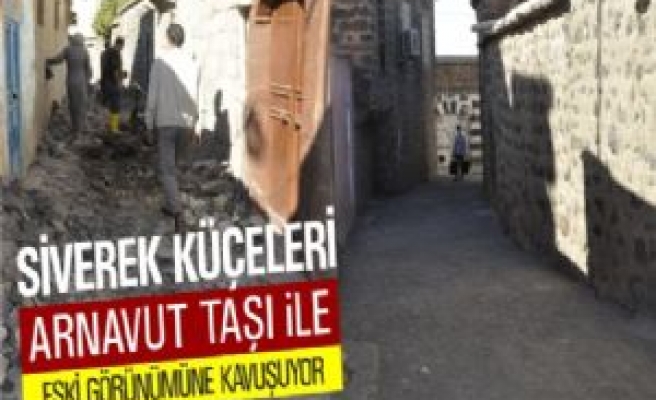 Siverek Küçeleri Eski Görünümüne Kavuşuyor