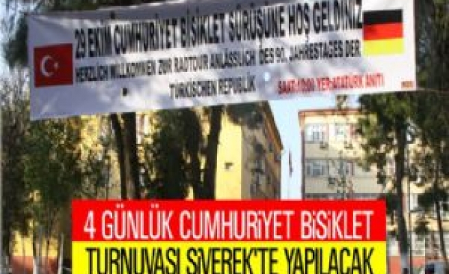 4 Günlük Cumhuriyet Bisiklet Turu Siverek'te Yapılacak