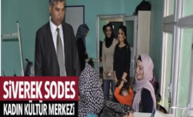Siverek SODES Kadın Kültür Merkezi Kadınların Umudu Oldu