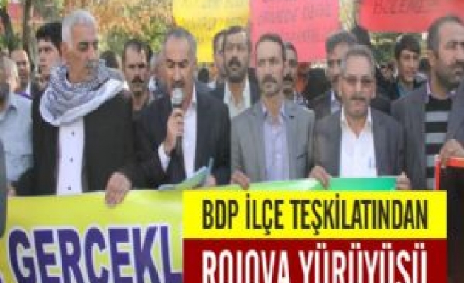 BDP İlçe Teşkilatından Rojova Yürüyüşü