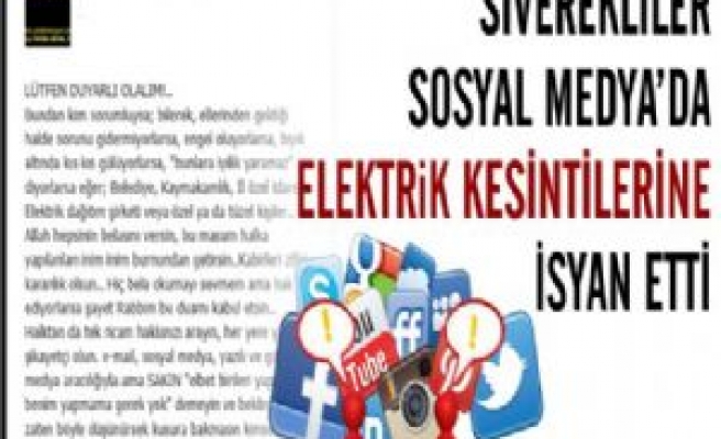 Elektrik Kesintilerine Tepkiler Sosyal Medya'da Tavan Yaptı