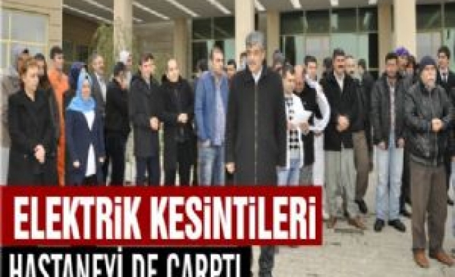 Elektrik Kesintileri Hastaneyi De Çarptı