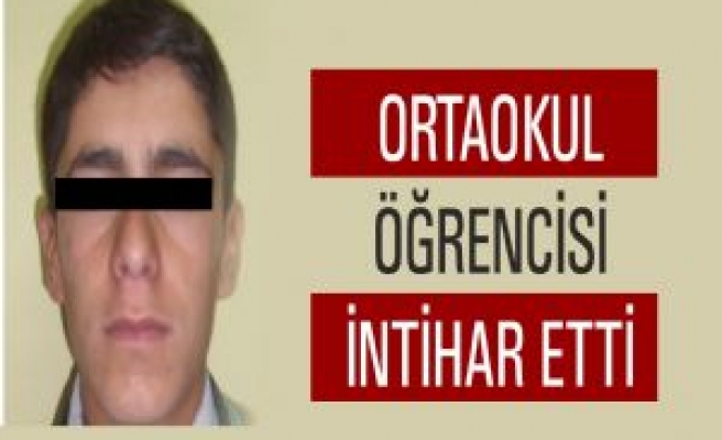 Ortaokul Öğrencisi İntihar Etti