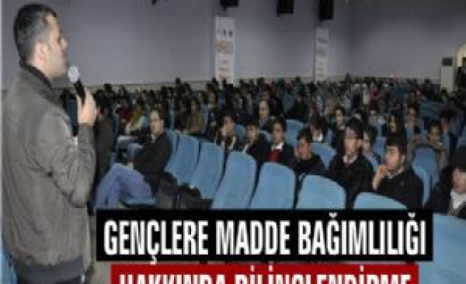 Gençlere Madde Bağımlılığı Hakkında Bilinçlendirme