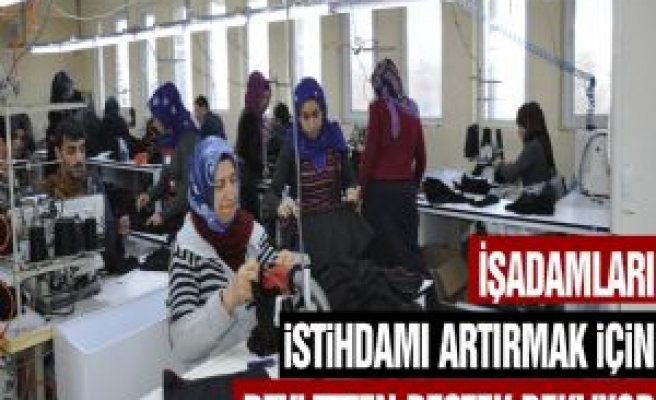 İşadamları İstihdamı Artırmak İçin Devletten Destek Bekliyor 