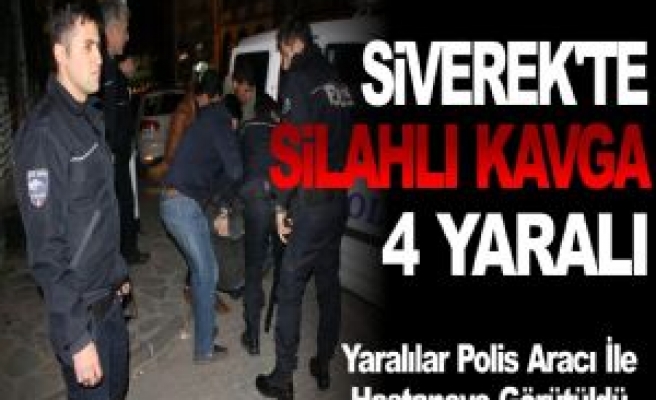 Siverek'te Silahlı Kavga 4 Yaralı